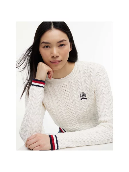 Pulover Tommy Hilfiger alb