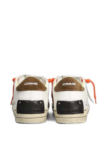 Viseltes hatású sneaker Crime London fehér
