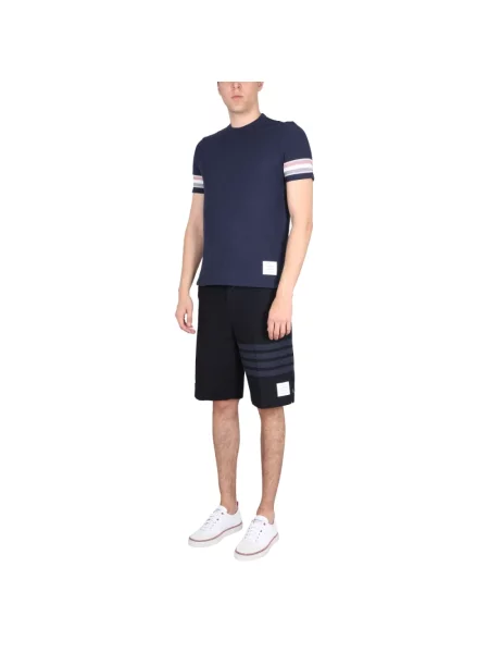 Koszulka Thom Browne niebieska