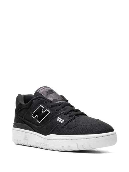 Semišové tenisky New Balance 550 černé