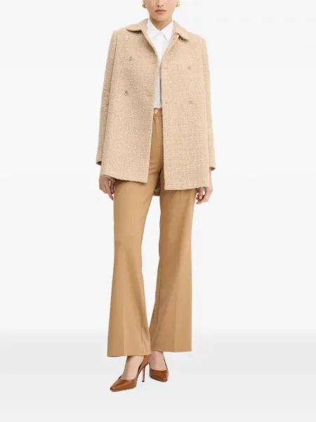 Pantaloni Morgan evazate maro