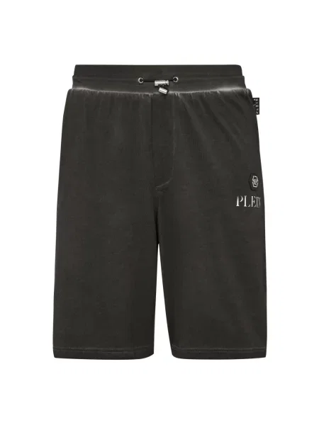 Szorty Philipp Plein do biegania czarne