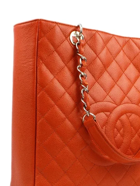 Shopper kabelka Chanel Pre-owned oranžová