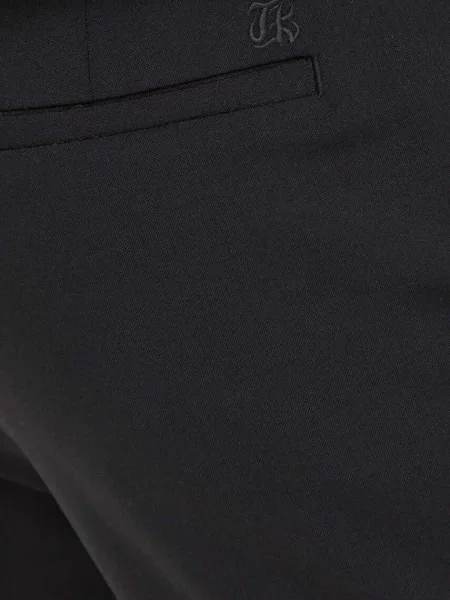 The Kooples gyapjú nadrág fekete