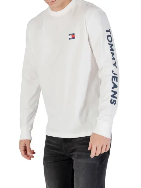 Majica Tommy Hilfiger Jeans bela