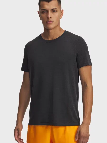 Шерстяная спортивная футболка Under Armour для бега черная