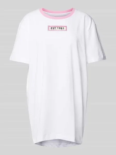 Krótka koszulka Guess biała