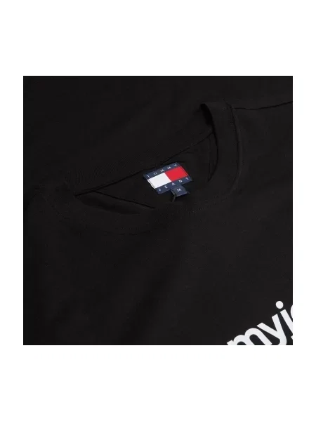 Majica Tommy Hilfiger kratki rukavi crna