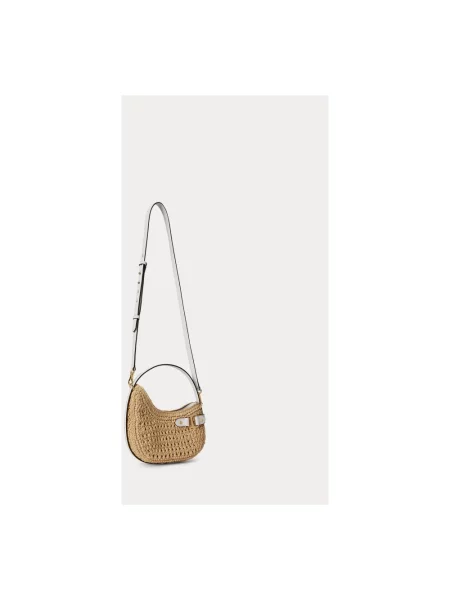 Ralph Lauren Torebki Kobieta ONE SIZE Tasha Sm Crs-Crossbody beżowy