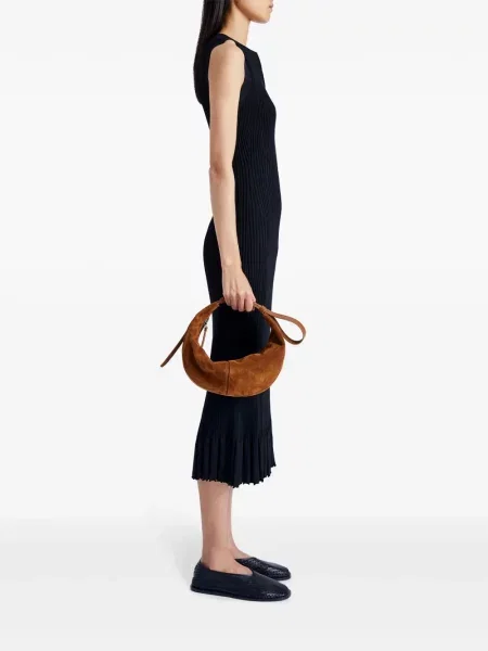 Geantă Proenza Schouler din piele de căprioară maro