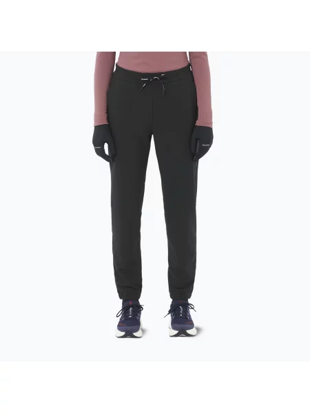 Pantaloni de alergare pentru femei Salomon Shakeout Hexaflow Pants deep black negru