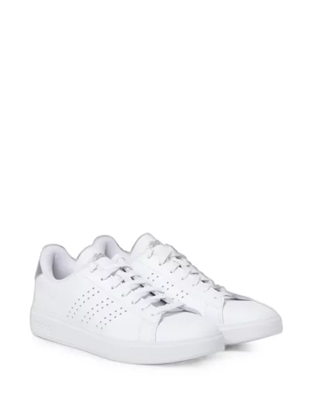 Δερμάτινα sneakers Adidas Gazelle με κορδόνια κόκκινο