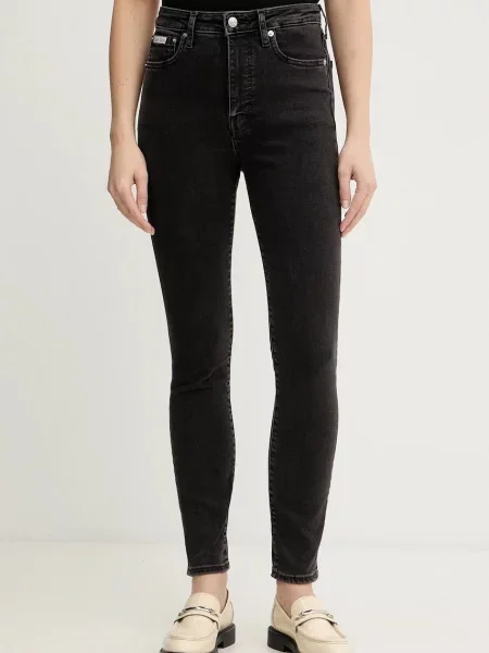 Calvin Klein Jeans jeansy czarny