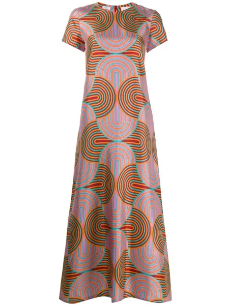 Sukienka koszulowa La Doublej garniturowa różowa