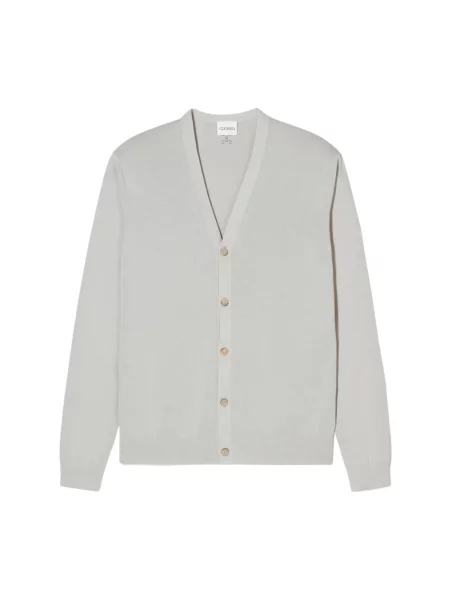 Sweter Closed z długim rękawem z logo szary