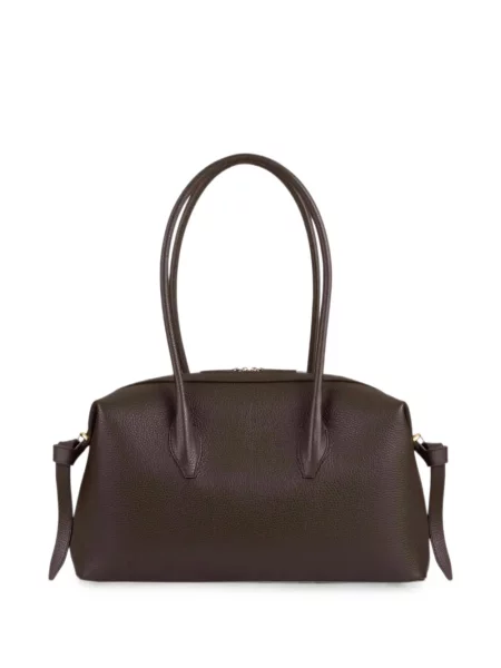 Geantă shopper Yuzefi din piele maro