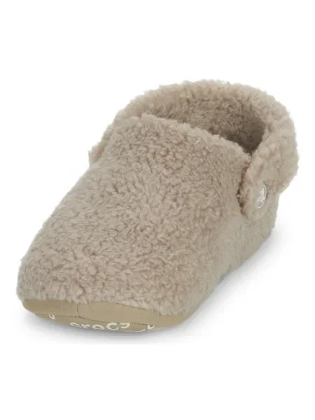 Papuci de casă copii Crocs bej