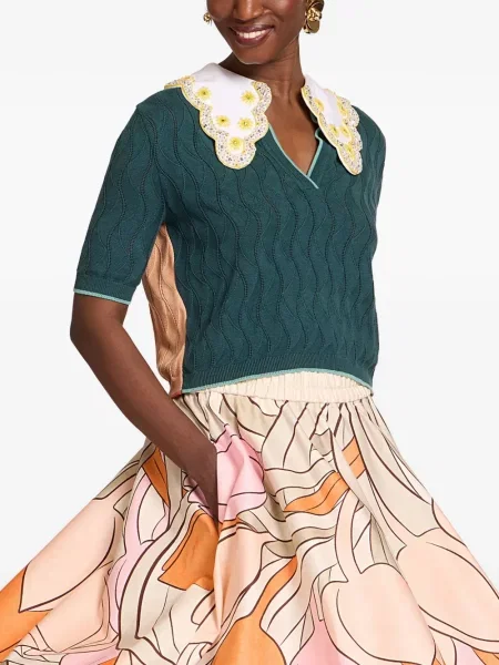 Bluzka La Doublej zielona