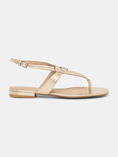 Sandały Lauren Ralph Lauren żółte