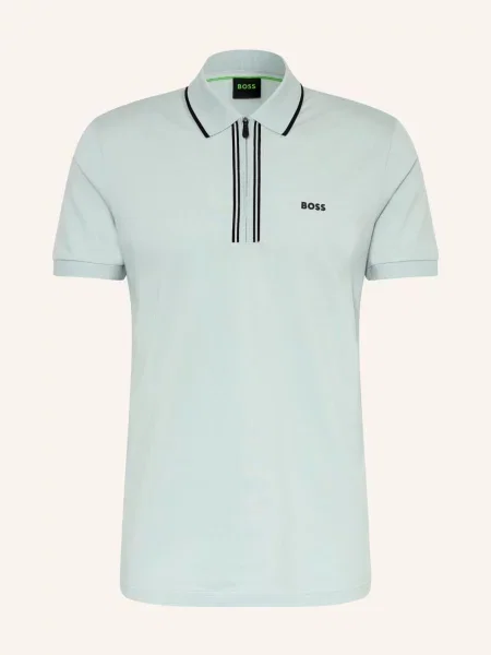 Boss Jerseyové Polo Tričko Philix světle zelená černá