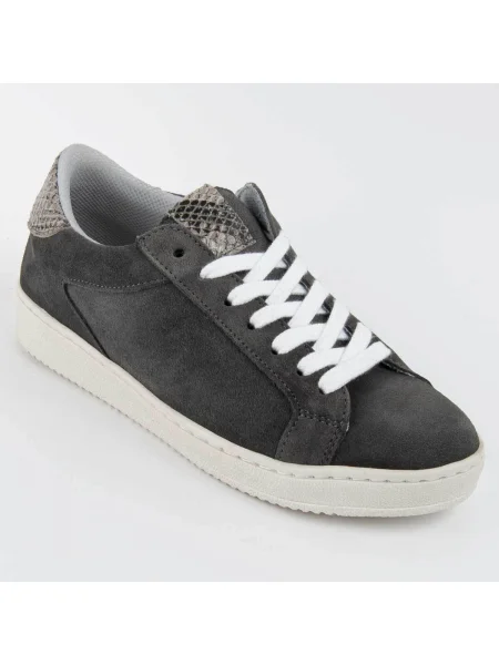 Pantofi Purapiel gri