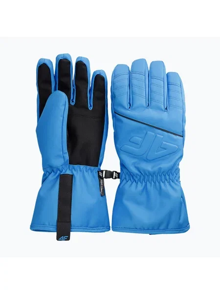 Мъжки скиорски ръкавици 4F FNK blue синьо