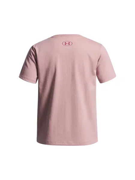 Koszulka dla dzieci Under Armour Big Logo różowa