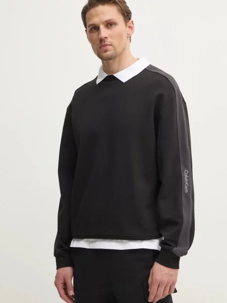 Pulover Calvin Klein Jeans črna