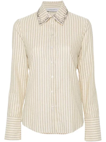 Cămașă Golden Goose de cristal auriu