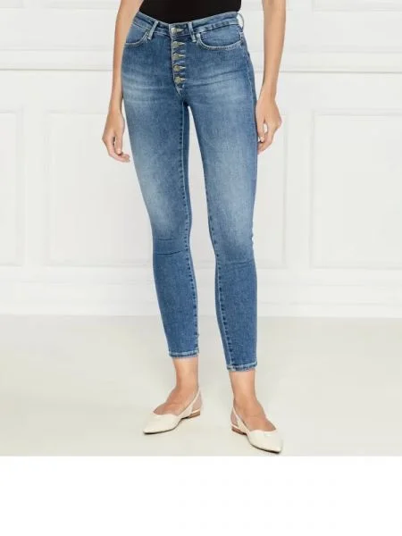 DONDUP made in Italy Blugi IRIS | Super Skinny fit albastru