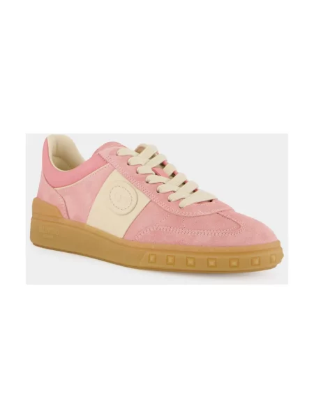 Sneakersy Valentino Garavani skórzane różowe