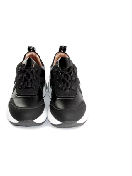 Lakierowane sneakersy Alexander Smith białe
