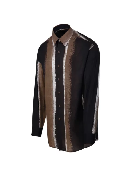 Pruhovaná košile Costumein černá