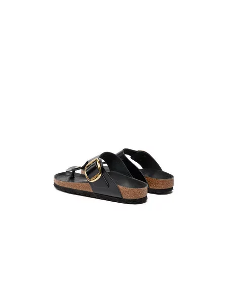 Csatos szandál Birkenstock fekete
