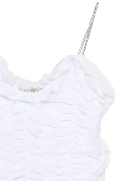 Top dziecięcy Twinset biały