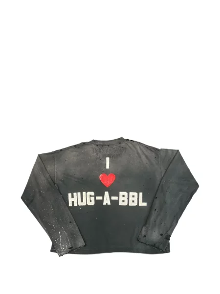 Tricou Secnd Slf zdrențuiți gri