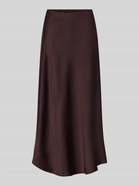 Spódnica midi z satyny model Zabaione