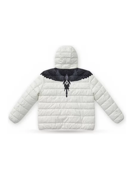 Kurtka Marcelo Burlon z kapturem biała