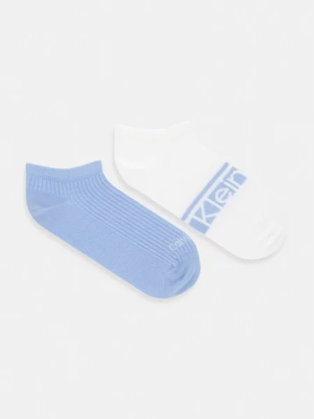 Calvin Klein kotníkové ponožky modré
