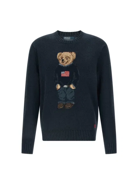 Sweter Polo Ralph Lauren niebieski