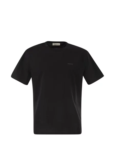 Tricou Premiata cu decolteu rotund cu autograf negru