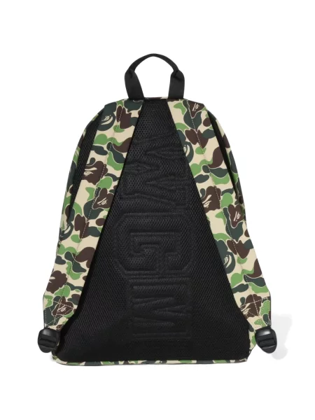 Rucsac A Bathing Ape® cu imagine cu model camuflaj verde