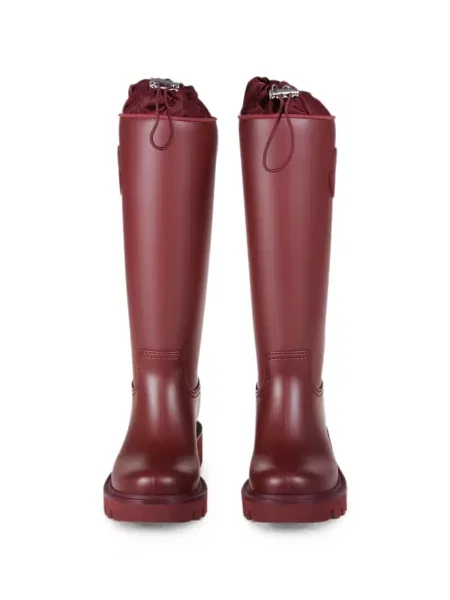 Botine Moncler cu autograf cu cordon roșu