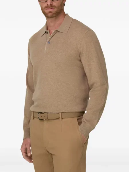 Tricou polo Boggi Milano de lână