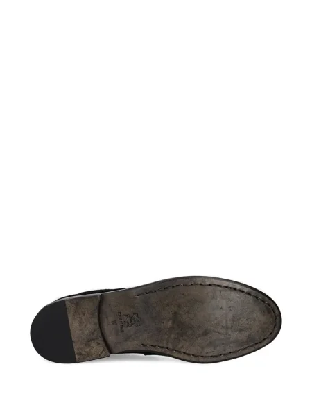Pantofi loafer Astorflex din piele de căprioară negru