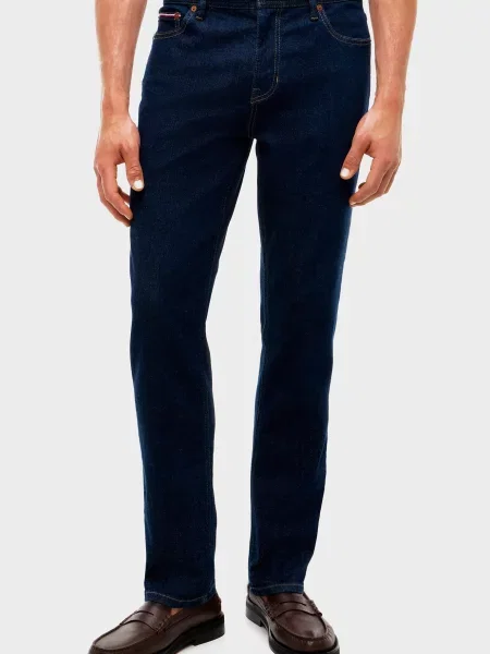 Прямі джинси Tommy Hilfiger Denton сині
