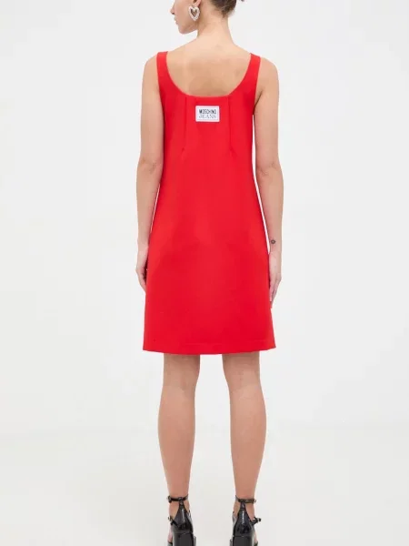 Moschino Jeans sukienka czerwona