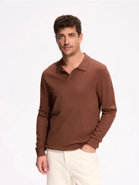 Gulerat tricou polo Reserved
