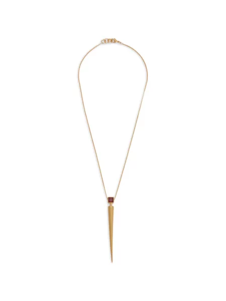 Pandantiv Jil Sander cu garnet