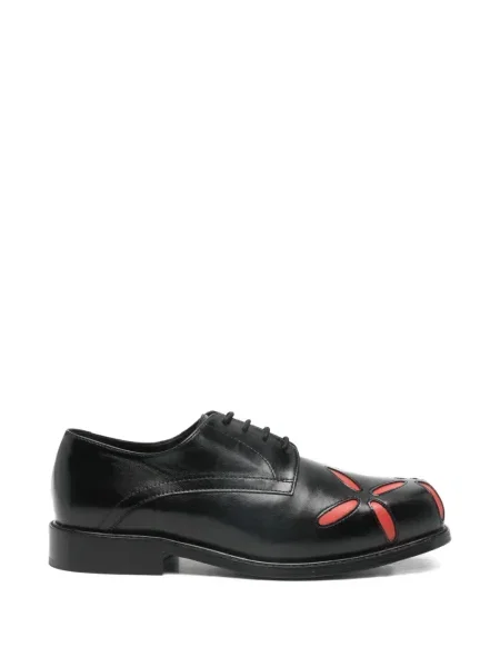 Pantofi derby Stefan Cooke din piele negru